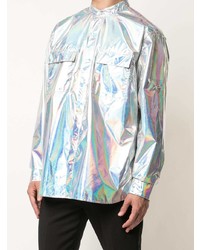 Balmain Holographic Oversized Shirt