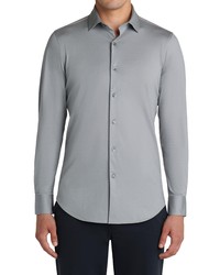 Bugatchi Ooohcotton Tech James Long Sleeve Button Up Shirt