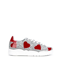 Chiara Ferragni Glitter Hearts Sneakers