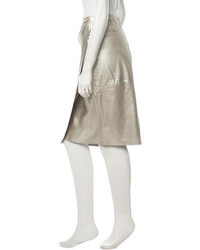 Ralph Lauren Collection Suede Skirt