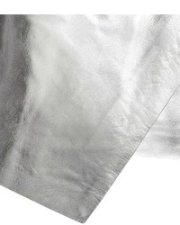 ChicNova Silver Wrap Skirt
