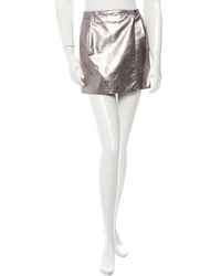 Diane von Furstenberg Leather Skirt