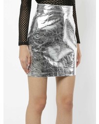 Proenza Schouler Metallic Leather Mini Skirt