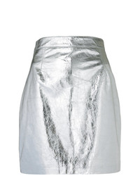 Proenza Schouler Metallic Leather Mini Skirt