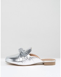Asos Marie Wide Fit Bow Flat Mules