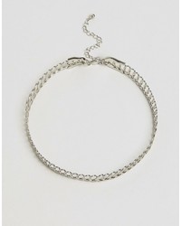 Monki 90s Chain Choker Necklace