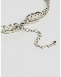 Monki 90s Chain Choker Necklace