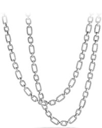 David Yurman 95mm Cushion Link Chain Necklace 36