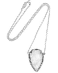 Pamela Love Arrowhead Silver Quartz Necklace One Size