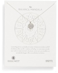 Dogeared Balance Mandala Necklace