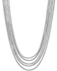 John Hardy Classic Chain Five Row Necklace 16 18