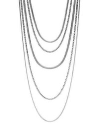 John Hardy Classic Chain Five Row Necklace 17