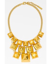 Vince Camuto Clearview Pyramid Statet Necklace