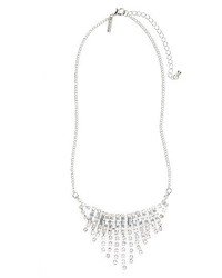 Topshop Crystal Chain Necklace