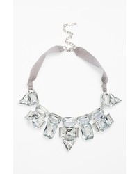 Vince Camuto Crystal Clear Crystal Ribbon Statet Necklace