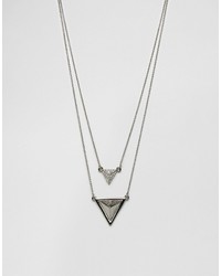 House Of Harlow Double Layered Necklace
