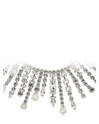 Giuseppe Zanotti Design Dripping Crystal Necklace