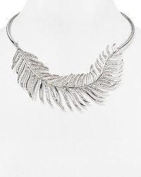 Rebecca Minkoff Feather Collar Statet Necklace 17