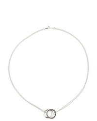 FINE JEWELRY Circle Necklace Sterling Silver