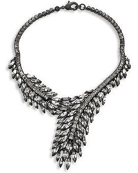 Erickson Beamon Frequent Flyer Crystal Leaf Necklace