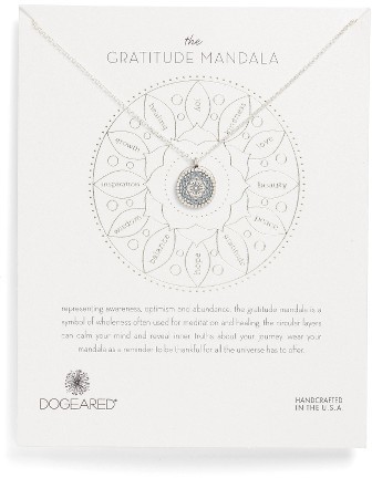 Dogeared deals mandala necklace