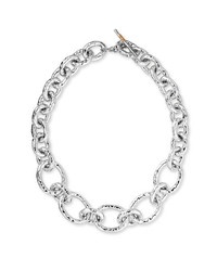 Ippolita Glamazon Hammered Silver Heavy Gauge Necklace