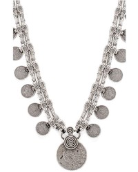 Natalie B Jewelry Kings Coin Necklace
