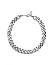 Karine Sultan Curb Chain Collar Necklace