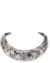 Alexis Bittar Liquid Medium Collar Necklace With Crystal Shard Detail