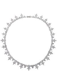 Fallon Monarch Pointed Cluster Choker Necklace