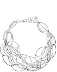Nest Jewelry Silver Plate Twisted Collar Necklace