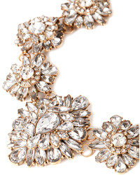 Forever 21 Ornate Rhinestone Statet Necklace