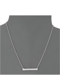Dogeared Phenoal Id Bar Necklace Necklace