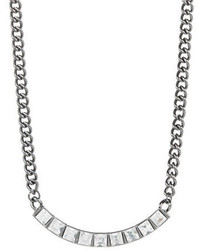 Kensie Rhinestone Chain Necklace
