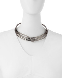Alexis Bittar Rhinestone Collar Necklace