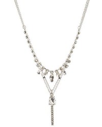 Charlotte Russe Rhinestone Layering Necklaces 3 Pack