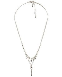Charlotte Russe Rhinestone Layering Necklaces 3 Pack