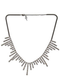 Yochi Rhinestone Starburst Necklace