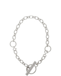 Dheygere Silver Canister Necklace