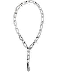 Versace Silver Chain Necklace
