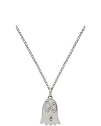 Gucci Silver Ghost Necklace