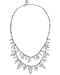 Ben-Amun Silver Plated Swarovski Crystal Necklace