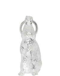 Bunney Silver Standing Rabbit Necklace Charm