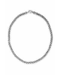 Lagos Sterling Silver Caviar 7mm Rope Necklace