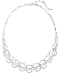Nina Swag Crystal Drama Collar Necklace