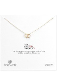 Dogeared Then Now Forever Necklace