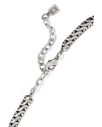 Dannijo Zahara Oxidized Silver Plated Necklace One Size