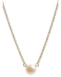 Dogeared Bridesmaid Pearl Pendant Necklace