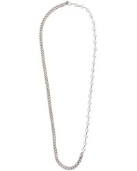 MM6 MAISON MARGIELA Pearls And Chain Necklace