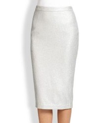 A.L.C. Hill Metallic Linen Skirt